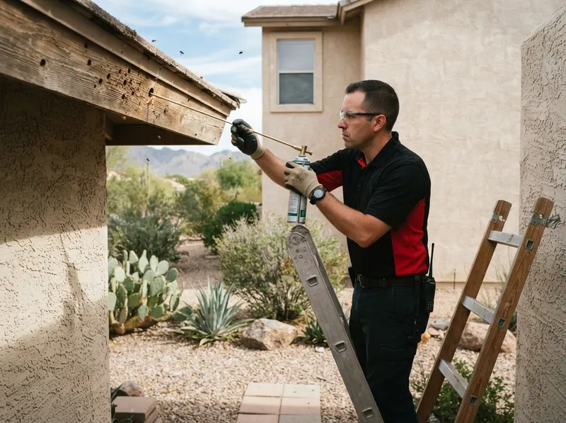 Desert Carpenter Bee and Stinging Insect Removal in Tucson, AZ