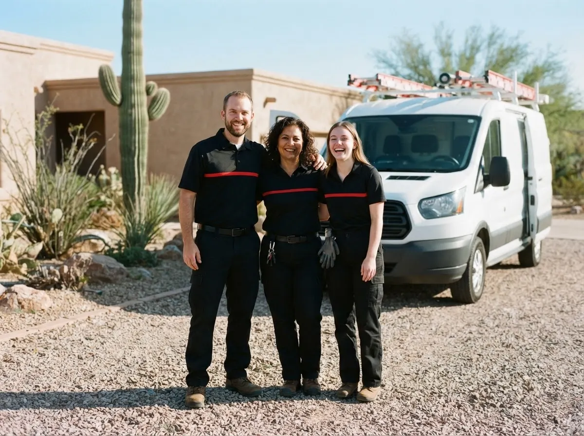 Crenvia Bug Specialists pest control sevice team in Tucson, AZ